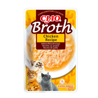 Churu Broth Sopa De Pollo En Sobre Para Gatos 12 x 40gr