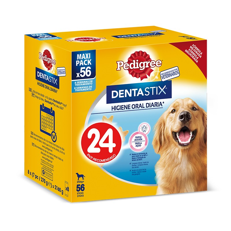 Pedigree Dentastix Snack Dental Higiene Oral en Perros Grandes - Imagen 2