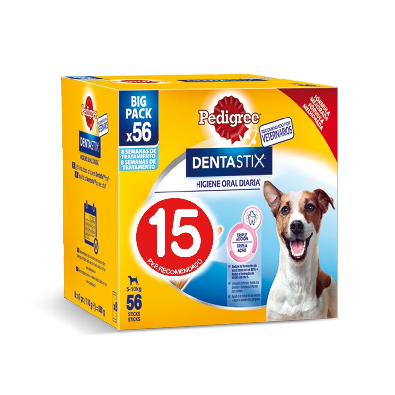 Pedigree Dentastix Snack Dental Higiene Oral en Perros Pequeños - Imagen 2