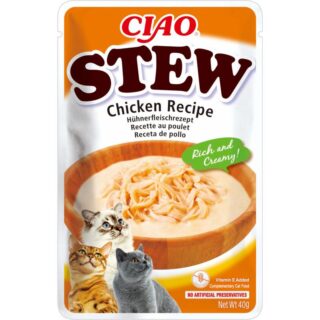 Churu Stew Estofado De Pollo Sobre Para Gatos 12 x 40gr