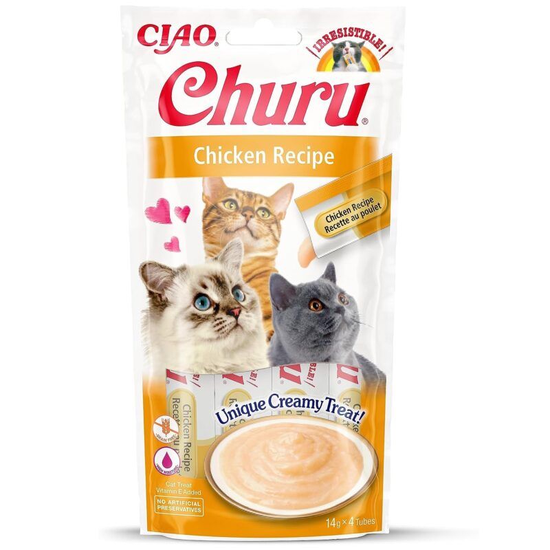 Churu Receta de Pollo Snacks para Gatos