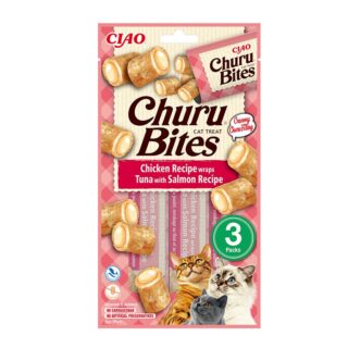 Churu Bites Receta De Atún Con Salmón para Gatos
