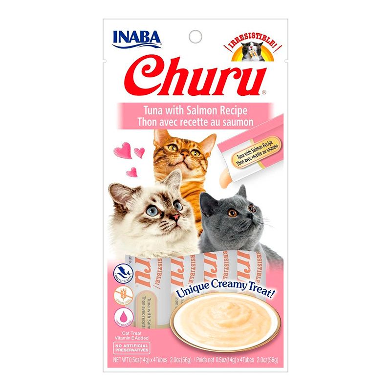 Churu Receta De Atún Con Salmón para Gatos