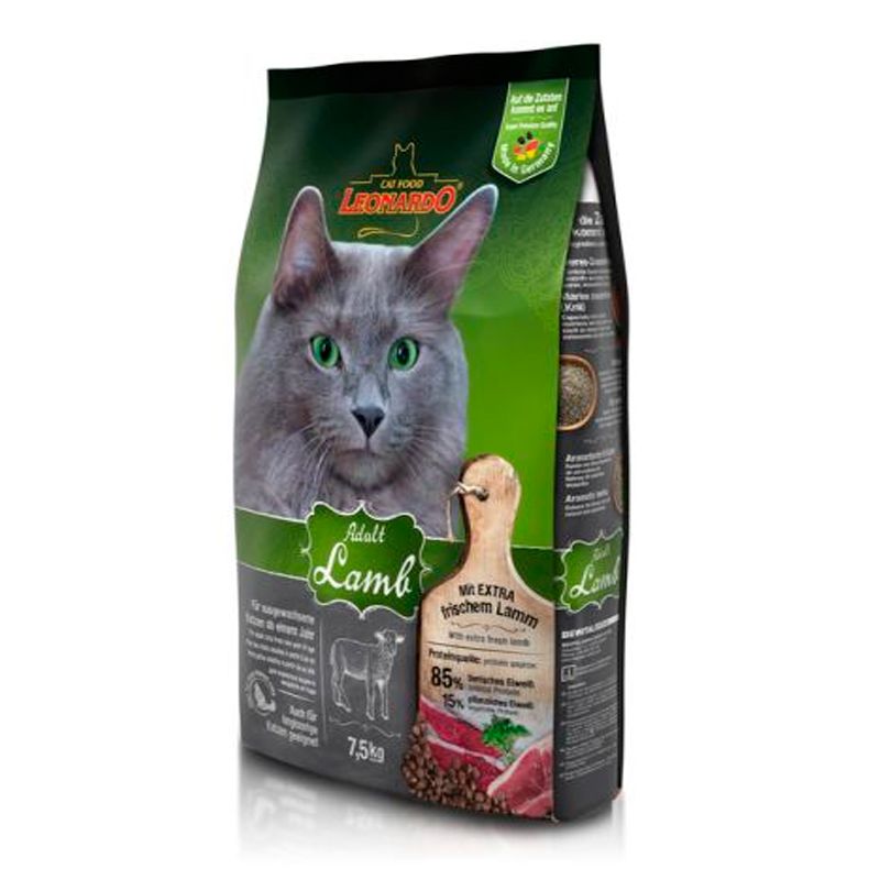 Leonardo Adulto Cordero Pienso para Gatos