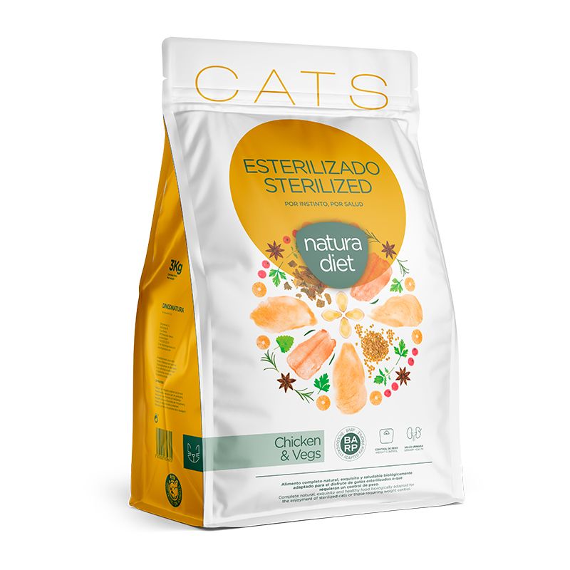 Natura Diet Gato Esterilizado Pollo
