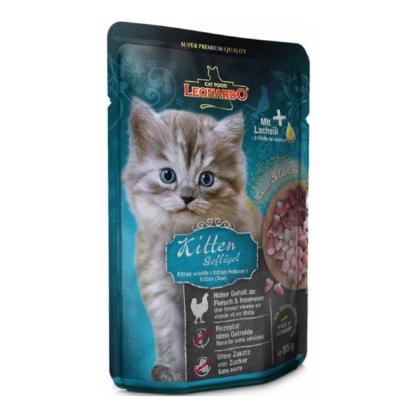 Leonardo Menú Finest Selection Kitten Ave Sobres 85gr