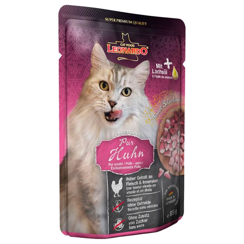 Leonardo Puro en Pollo Comida Húmeda para Gatos - Imagen 2