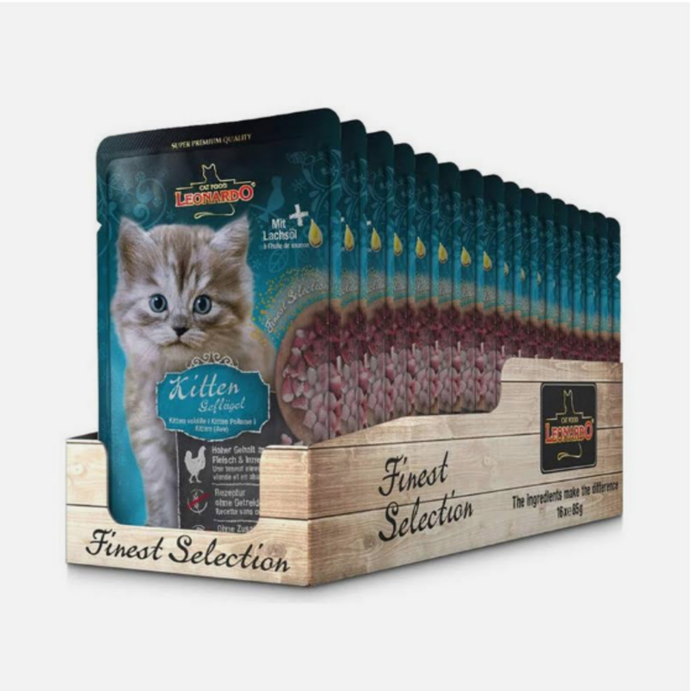 Leonardo Menú Finest Selection Kitten Ave Sobres 85gr - Imagen 2