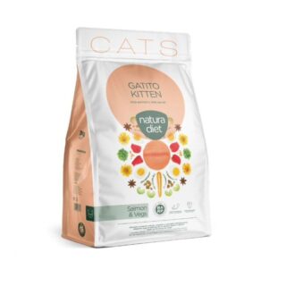 Natura Diet Kitten Salmón Pienso Gatos