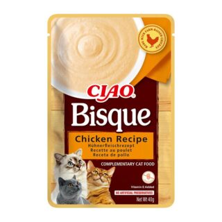 Churu Bisque Pollo Sobres para Gatos